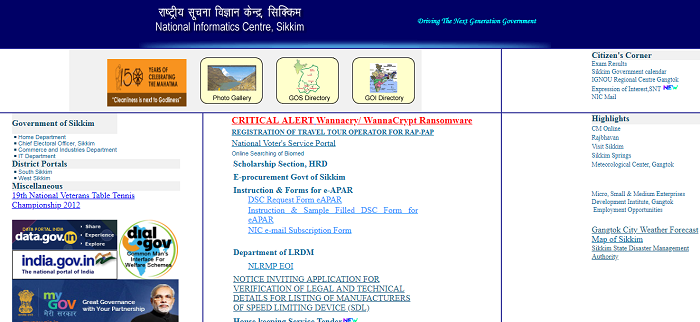 Sikkim Board 10th Result