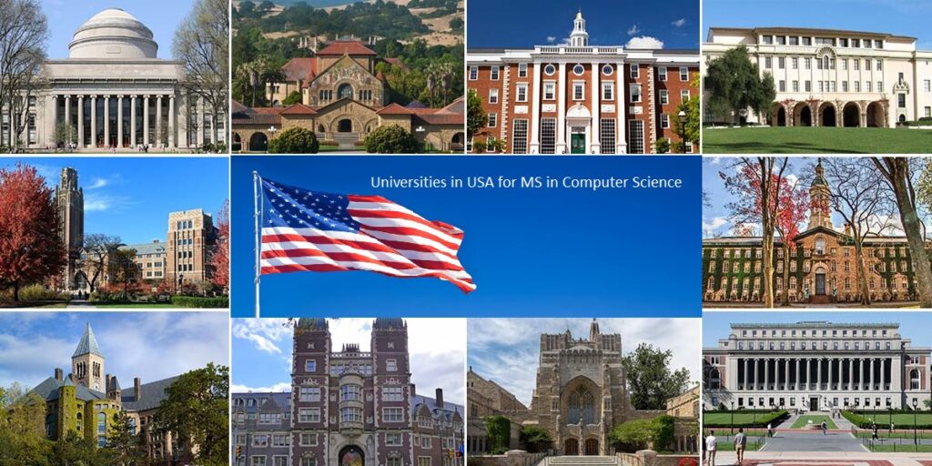 Top 100 Universities in USA for MS in Computer Science